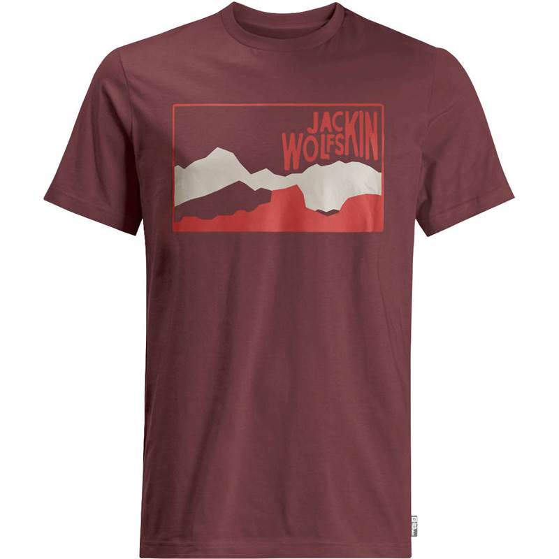 Jack Wolfskin Mens Ausblick T-Shirt-1
